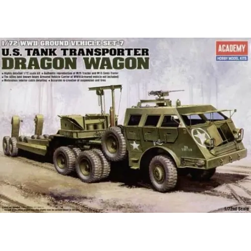 Academy 13409 1/72 M26 Dragon Wagon Plastic Model Kit