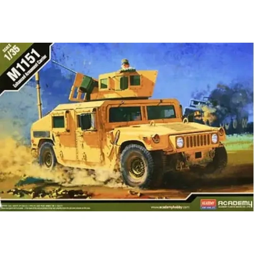 Academy 13415 1/35 M1151 Enhanced Armament Carrier Plastic Model Kit