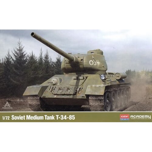 Academy 1/72 Soviet Medium Tank T-34-85 Plastic Model Kit