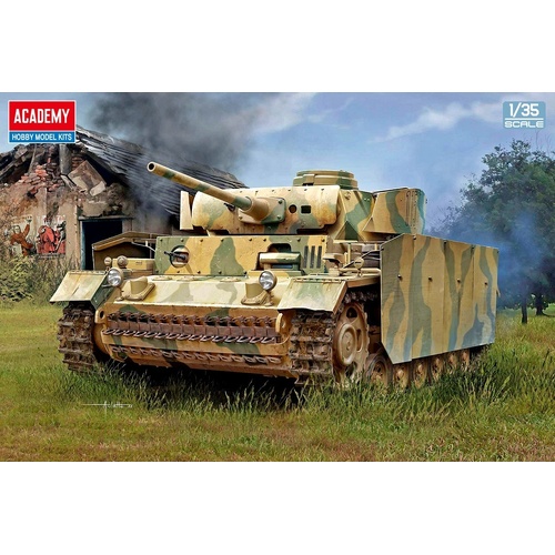 Academy 1/35 German Panzer III Ausf.L "Battle of Kursk" Plastic Model Kit [13545]