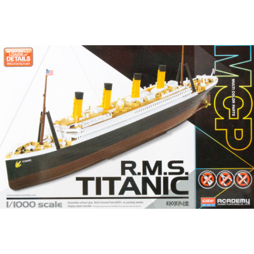 Academy 14217 1/1000 RMS Titanic MCP Model Kit