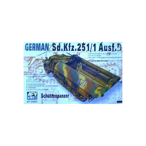 AFV Club AF35063 1/35 Sdkfz251 D/1 HALF TRUCK Schutzenpanzer