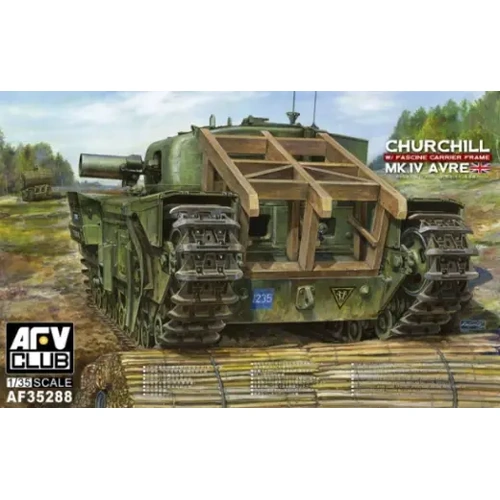 AFV Club AF35288 1/35 Churchill Mk Iv AVRE W/ Fascine Carrier Frame
