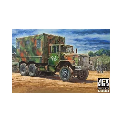AFV Club AF35304 1/35 M109A3 Van Shop(Van Body With Internal Structure)