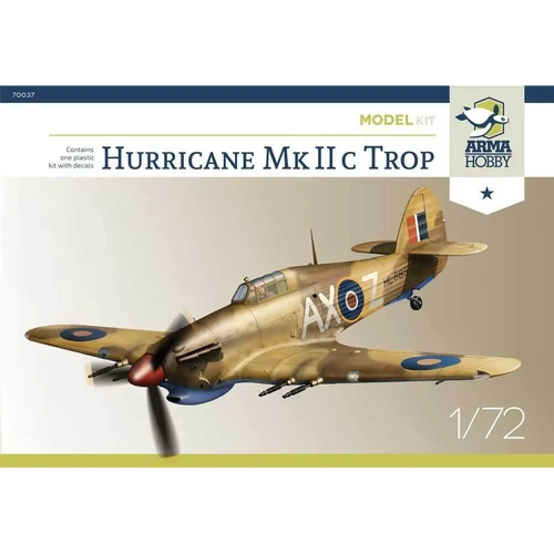 Arma Hobby 70037 1/72 Hurricane Mk IIc Trop Plastic Model Kit