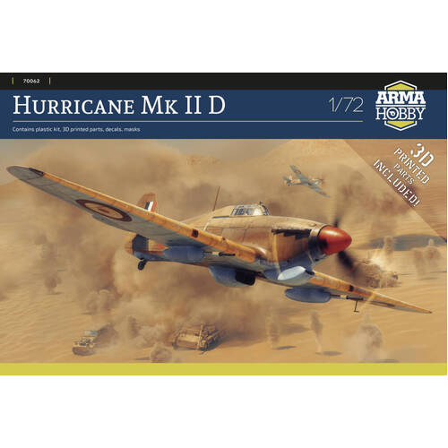 Arma Hobby 1/72 Hurricane Mk II D Plastic Model Kit