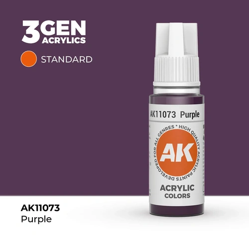 AK Interactive Purple Acrylic Paint 17ml 3rd Generation