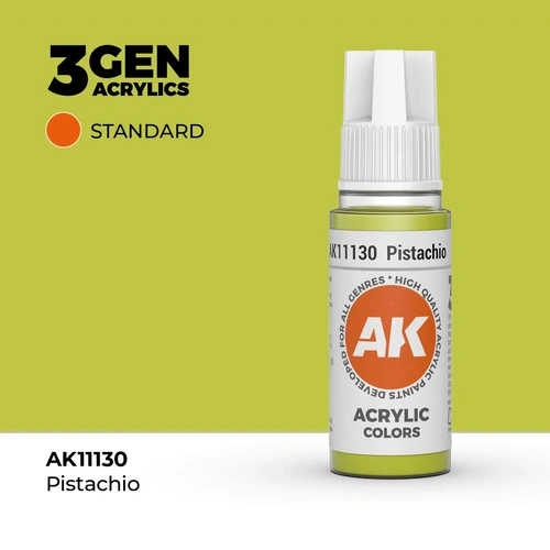 AK Interactive Pistachio Acrylic Paint 17ml 3rd Generation