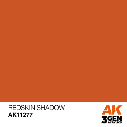 AK Interactive Colour Punch: Redskin Shadow 17 ml Acrylic Paint 3rd Generation