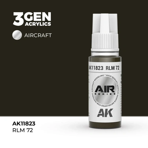AK Interactive Air Series: RLM 72 Acrylic Paint 17ml 3rd Generation