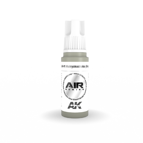 AK Interactive Air Series: IJA #1 Hairyokushoku (Grey-Green) Acrylic Paint 17ml 3rd Generation