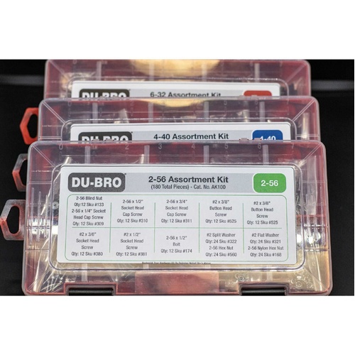 Du-Bro Standard Hardware Kit Bundle 3 Boxes - AK130