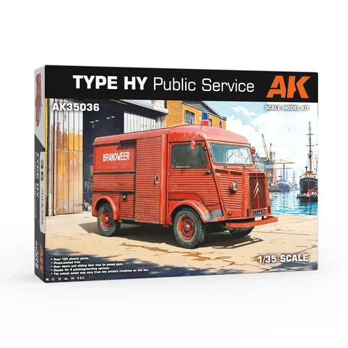 AK Interactive 1/35 Type HY Public Service Plastic Model Kit