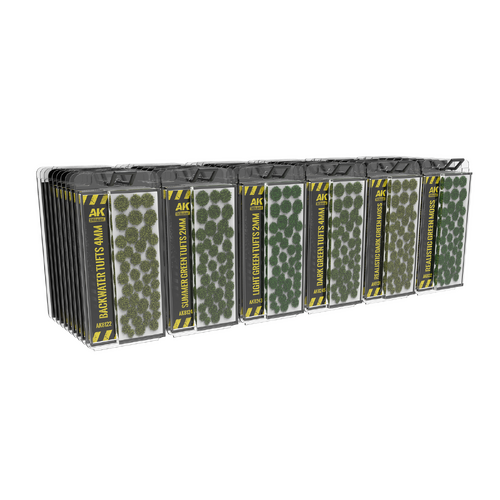 AK Interactive Display Module: Wargame Realistic Vegetation Module