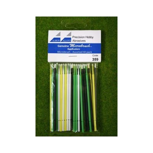 Albion 359 Microbrush - Assorted - 40 pack