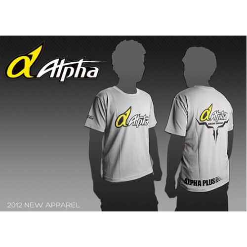 Alpha AP-X0000L5 Plus T-shirt L-Size(Grey)