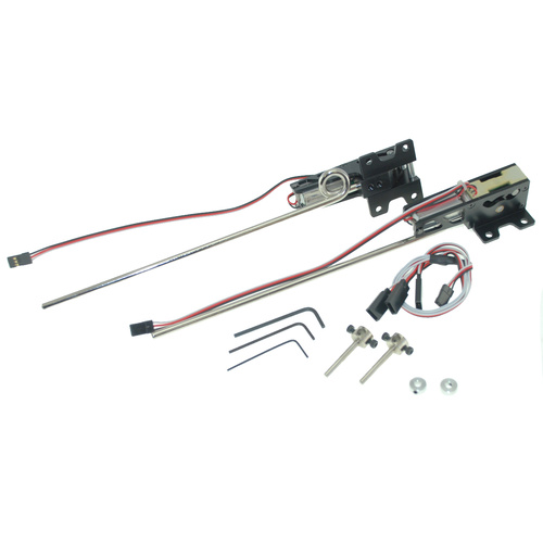 AIRCRAFT MECHANICS ELECTRIC RETRACTS 60-120 SIZE MAIN RETRACTS & LEGS ONLY