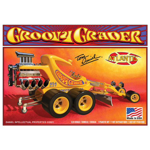 Atlantis Models 1/24 Groovy Grader Tom Daniel - AMCM5697