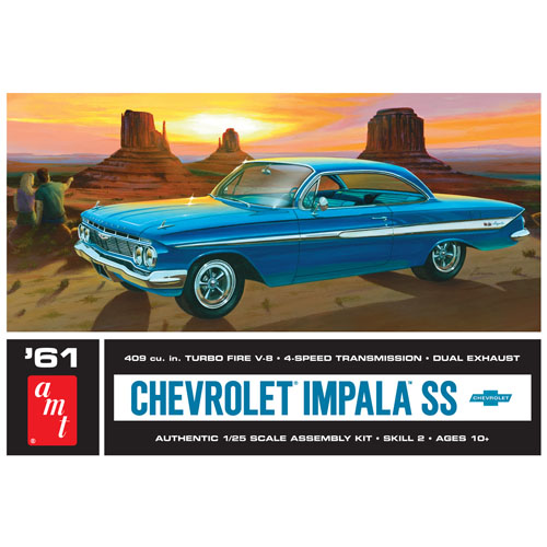 AMT 1013 1/25 1961 Chevy Impala SS