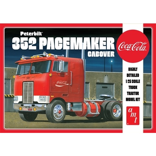 AMT 1090 1/25 Peterbilt 352 Pacemaker Cabover (Coke)