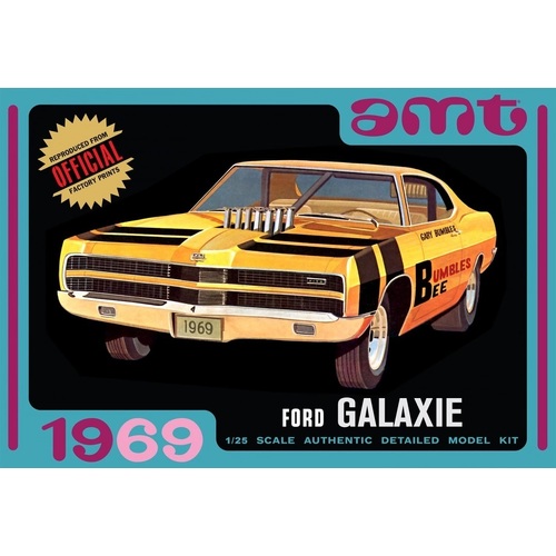 AMT 1/25 1969 Ford Galaxie Hardtop Plastic Model Kit
