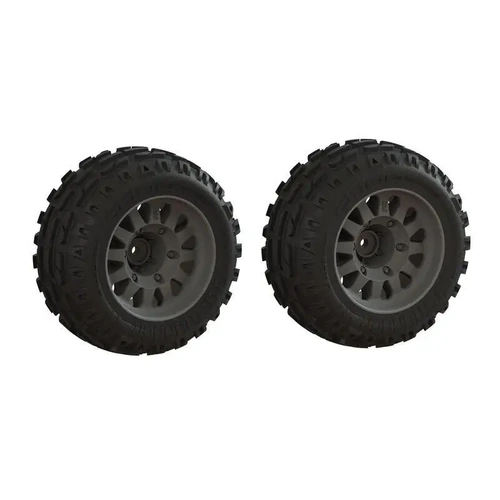 Arrma DBoots Dirtrunner ST Tire Set Glued, 2pcs, Vorteks MEGA
