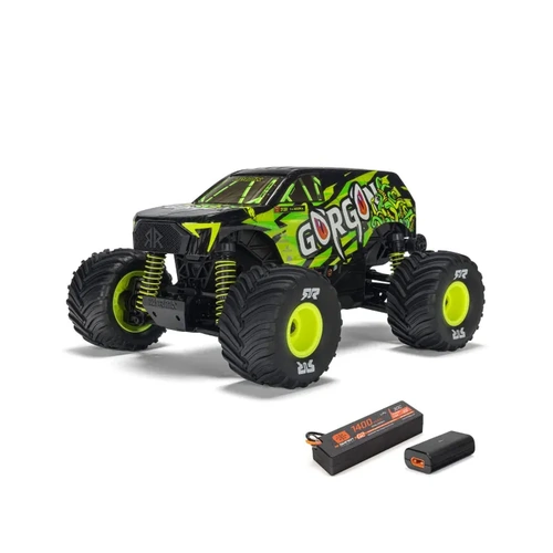 Arrma Gorgon Grom 4X4 1/16 Monster Truck RTR, Yellow