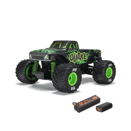 Arrma Quake Grom 4X4 1/16 Monster Truck RTR, Green