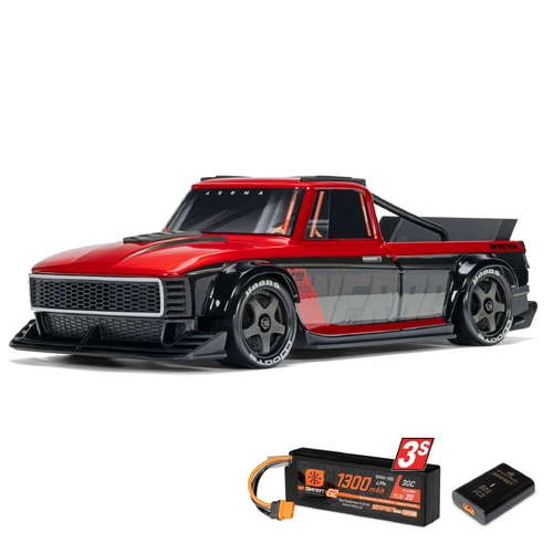 ARRMA INFRACTION GROM 3S BLX 1/12 4WD RTR - Red