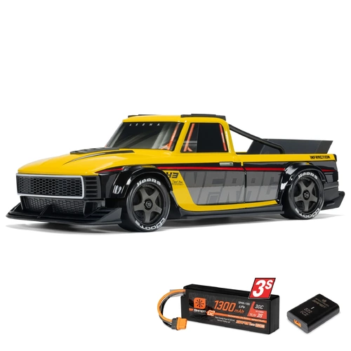 ARRMA INFRACTION GROM 3S BLX 1/12 4WD RTR - Yellow