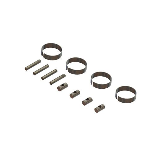 ARRMA CVD Driveshaft Metal Fittings (2) ARA311150