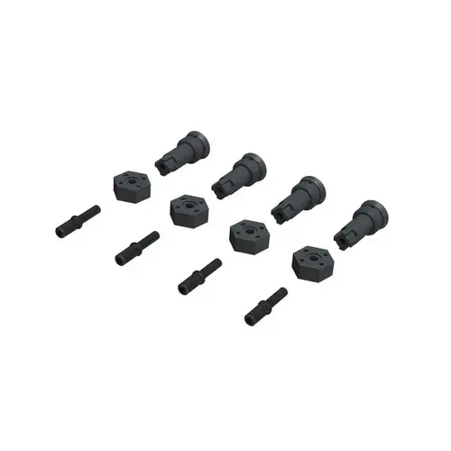 Arrma Wheel Axle and Hub Set, Grom