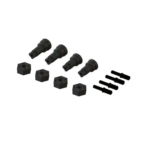 Arrma Wheel Axle and Hub Set B, Mojave Grom