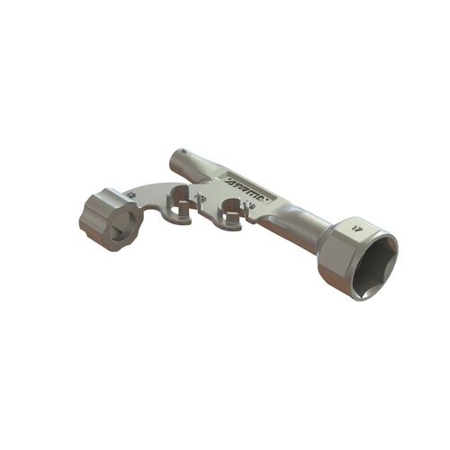 ARRMA Metal Multi Tool 5/17mm Nut, 11/15mm Bore Shock ARA320681