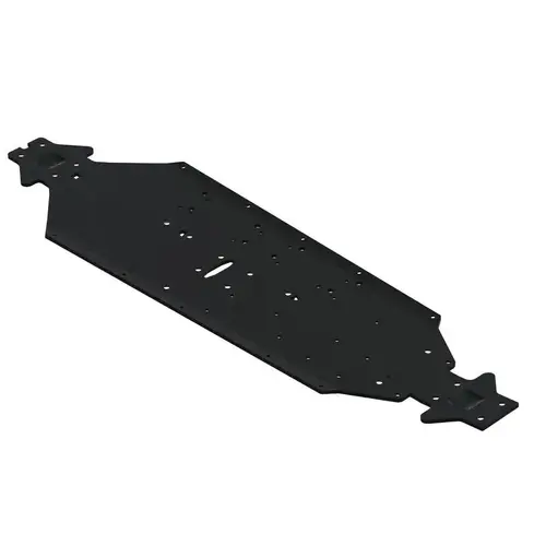 Arrma Black Aluminum XL Wheelbase Chassis Big Rock 6S - ARA320732