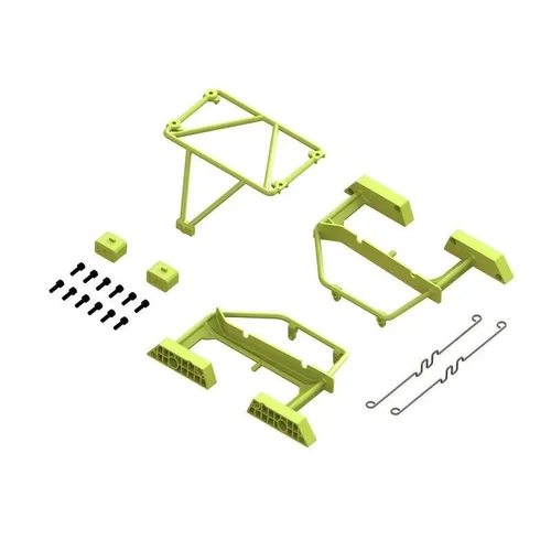 Arrma Desert Truck Body Roll Cage Set, Yellow, Mojave Grom