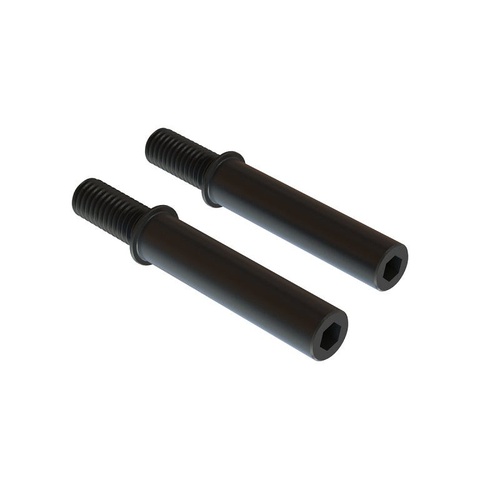 Arrma Steel Steering Post 6x40mm, Black, 2pcs, 8S BLX