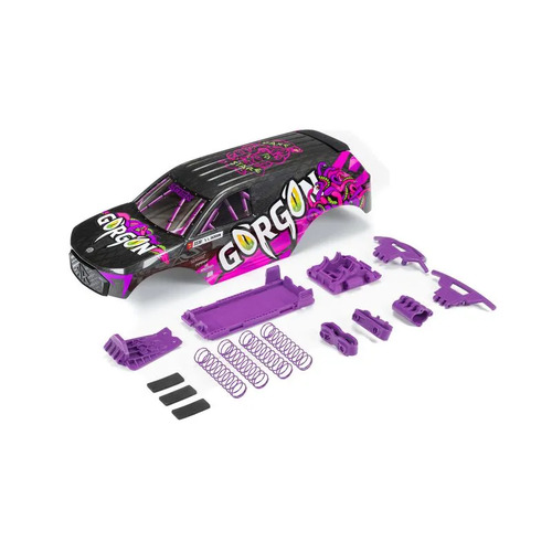 Arrma Painted Body with Decals Installed Purple Gorgon - ARA402350