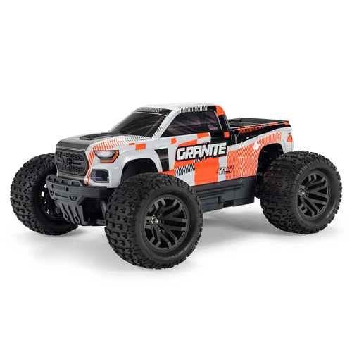 Arrma Granite MEGA 665 1/10 4X4 Brushed Monster Truck RTR Orange - ARA4202V4T3