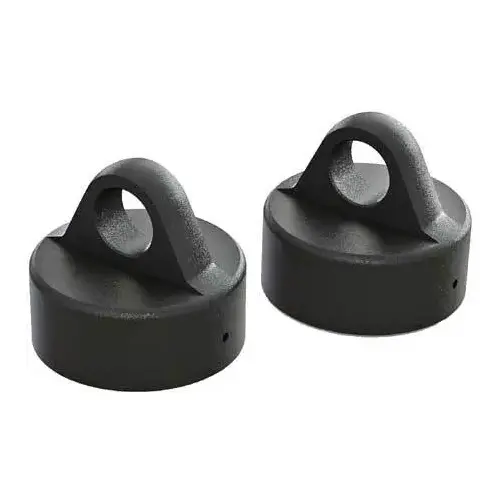 Arrma Shock Cap Aluminum Black 6S (2), AR330491