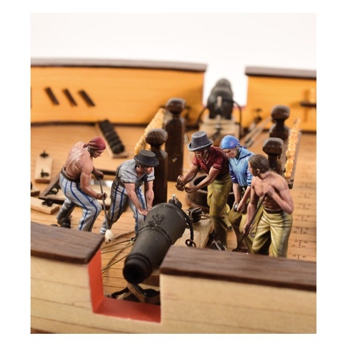 Artesania 1/48 Age of Sail Gunmen Metal Figure Set for HMS Surprise