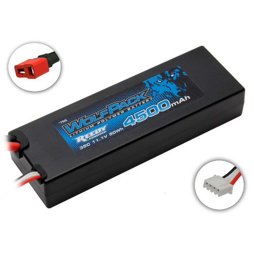 WolfPack LiPo 4500mAh 35C 11.1V - ASS0755