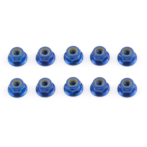 MGT 4mm Locknuts Blue