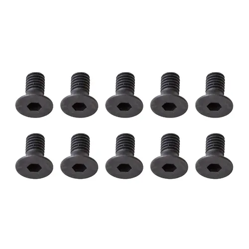 Team Associated Screws, M2.5x8mm FHCS, 2mm hex