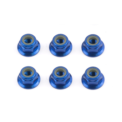 M4 Aluminium Flange Lock Nut