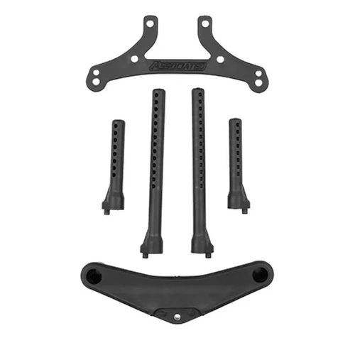 Team Asscociated RC10TC8 Front Bumper And Body Post Set 32066