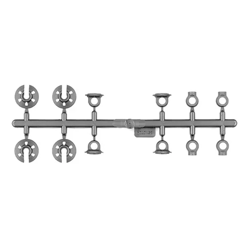 Team Asscociated RC10TC8 Shock Ball Ends And Spring Cups 32076