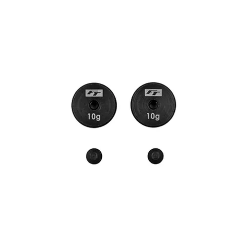 Team Asscociated RC10TC8 FT Steel Chassis Weight Set, 10g 32088