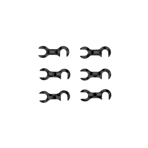 Team Asscociated RC10TC8 FT CARBON FIBER STEERING BLOCK MOUNT SHIMS 32094