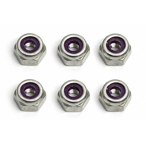 #Locknut 10-32 aluminium
